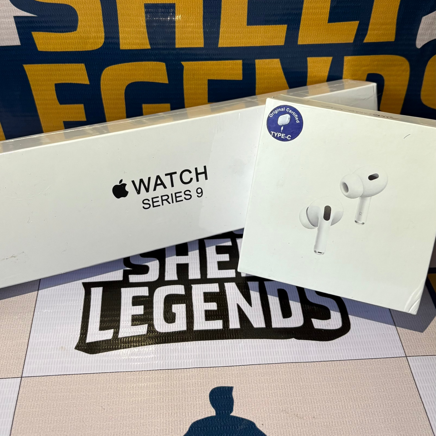 apple watch series 9 with free non-anc airpods