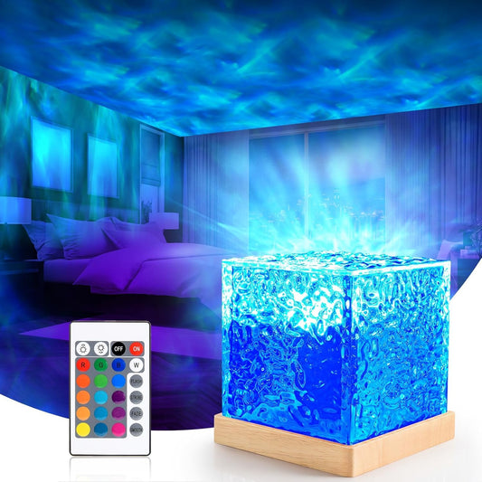3D Ocean Wave Effect Night Light