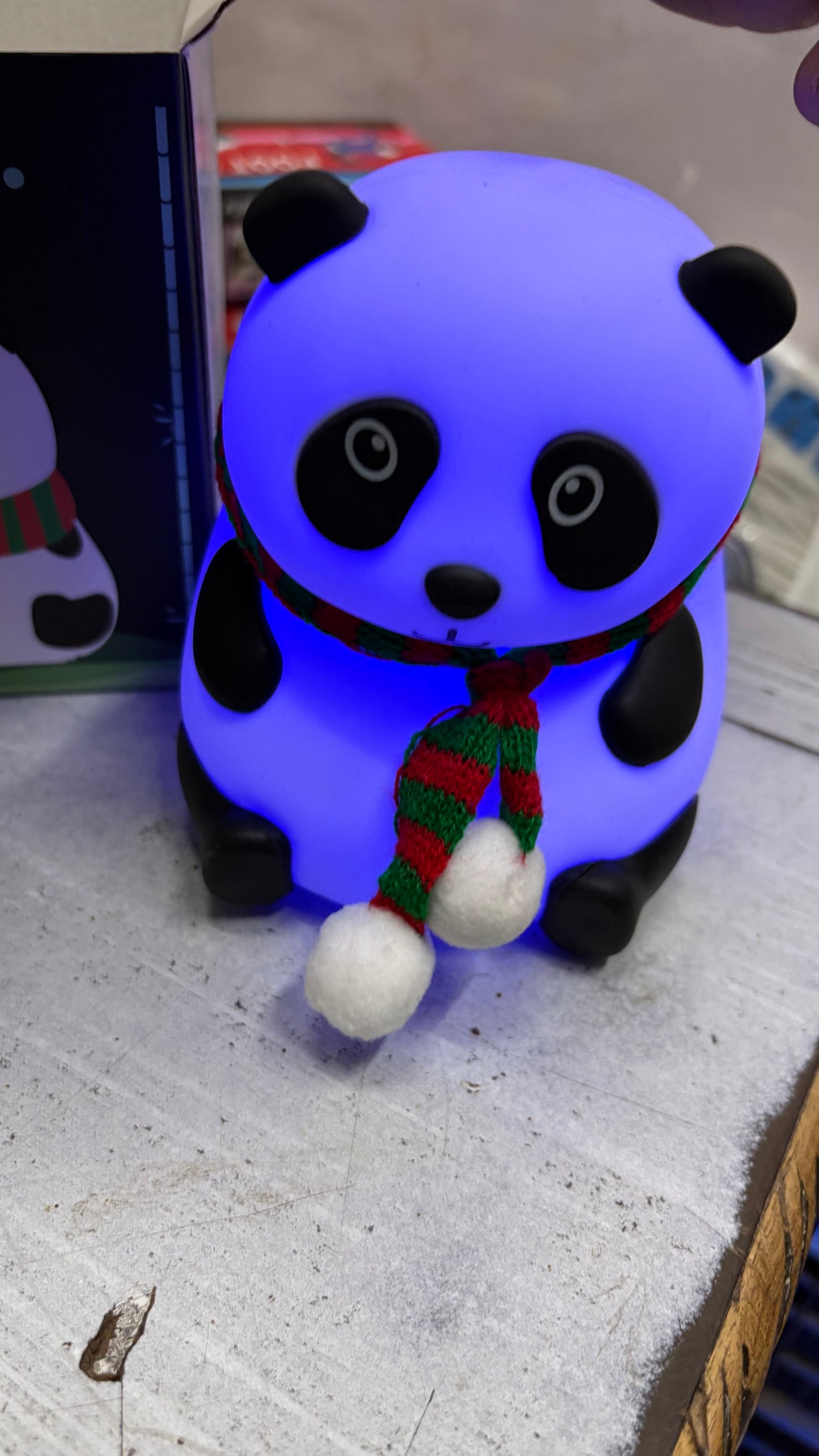 Magical Touch Panda Lamp – Rechargeable Color-Changing Silicone Light