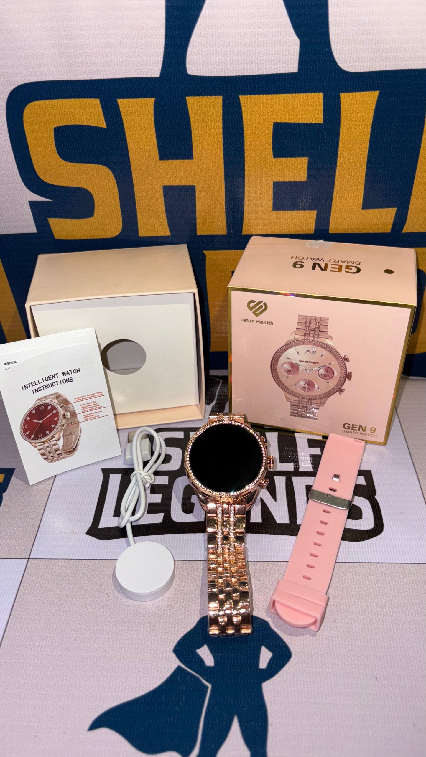 GEN 9 Women’s Smartwatch – Elegant Design with Health & Smart Features